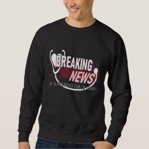10 Year Nurse Work Anniversary 10th Year Nursing E Sweatshirt