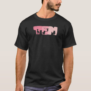10 Year Old Cute Dog Birthday Girl 10th B day  1 T-Shirt