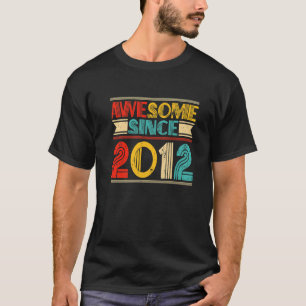 10 Year Old Gifts Vintage 2012 Limited Edition 10T T-Shirt