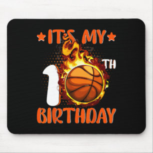 10 Year Old It's My 10th Birthday Bysketbyll Mouse Mat