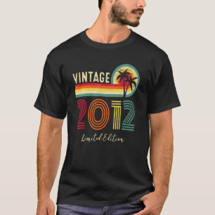 10 Year Old Vintage 2012 10th Birthday T-Shirt