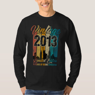 10 Year Old Vintage 2013 10th Birthday party T-Shirt