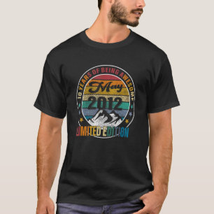 10 Year Old Vintage May 2012 10th Birthday T-Shirt