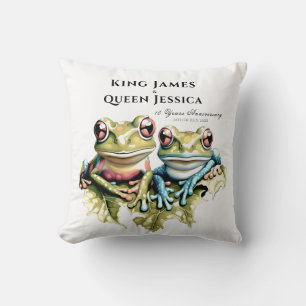 10 Year Wedding Anniversary Garden Casual Party Cushion