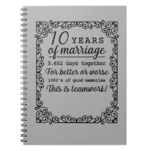 10 Year Wedding Anniversary