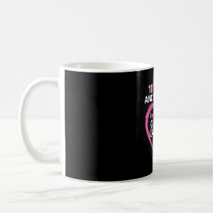 10 years and counting a breast cancer survivor coffee mug