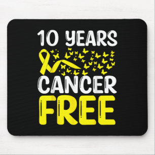 10 Years Bone Cancer Free Bone Cancer Survivor Awa Mouse Mat