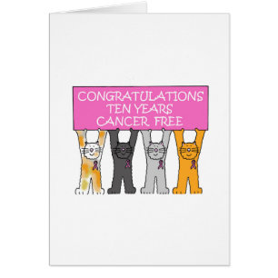 10 Years Cancer Free.