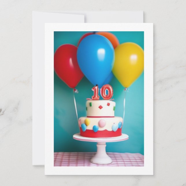 10 Years Holiday Card (Front)