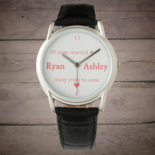 10 years married ⚭(with names) watch