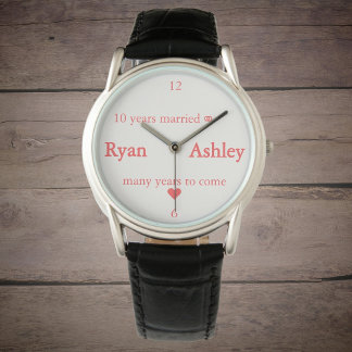 10 years married ⚭(with names) watch