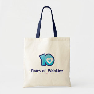 10 Years of Webkinz Logo Tote Bag