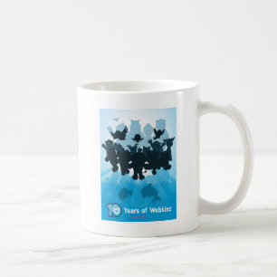 10 Years of Webkinz Silhouette Coffee Mug