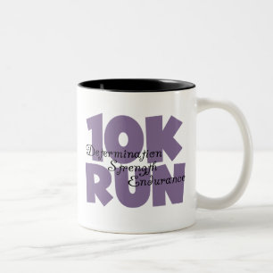 10K Run Purple Two-Tone Coffee Mug