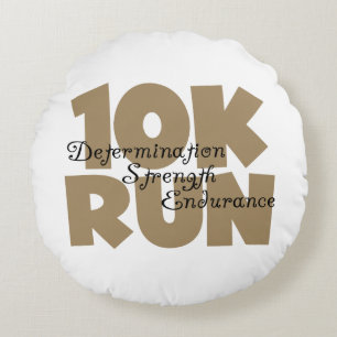 10K Run Tan Sports Running Round Cushion