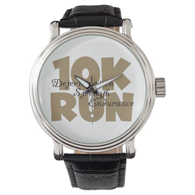 10K Run Tan Sports Running Watch (Front)