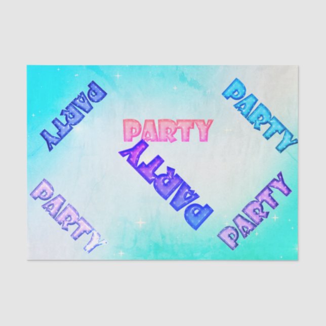 10lb Tissue Paper, White Tissue Paper (Front)