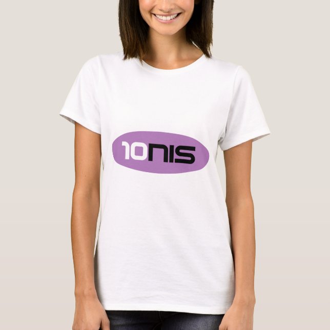10NIS Brand t shir for women T-Shirt (Front)