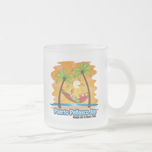 10oz Mexican Themed Frosted Mug (Right)