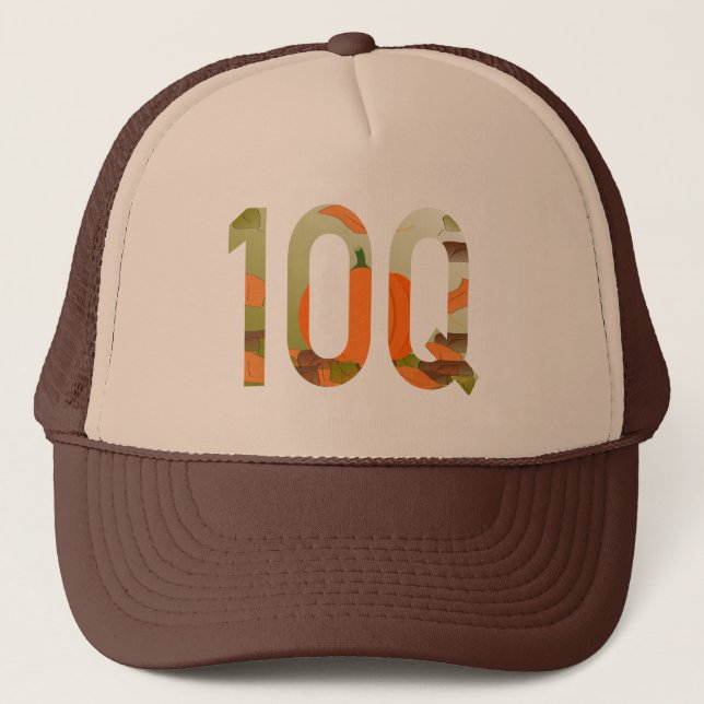 10Q = Thank You a Hundredfold Trucker Hat (Front)