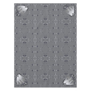 10th,11,20,25,70 Heart Rose Wedding Anniversary Tablecloth