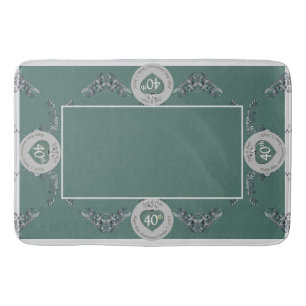 10th/11th,20th,25th,70th Wedding Anniversary   Bath Mat