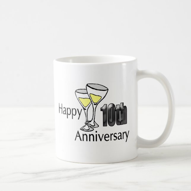 10th anniversary coffee mug (Right)