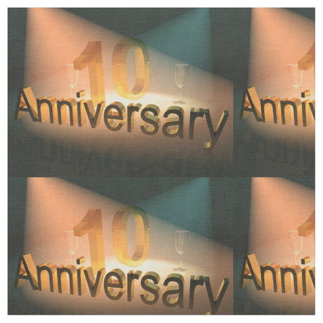 10th anniversary fabric !  (Close Up)