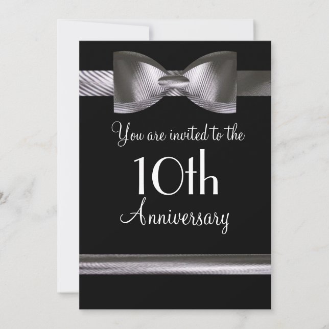 10th Anniversary Invitation (Front)