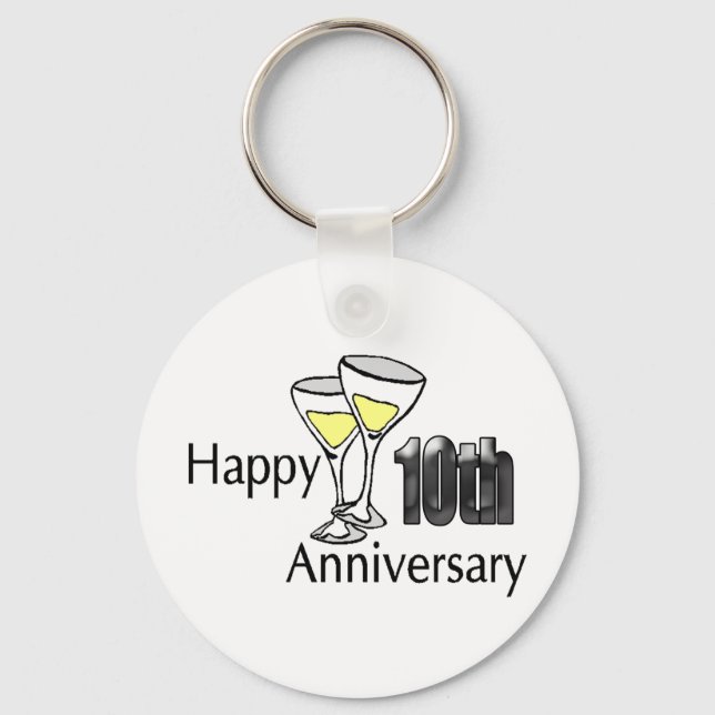 10th anniversary key ring (Front)