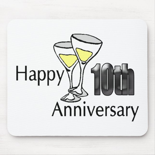 10th anniversary mouse mat (Front)
