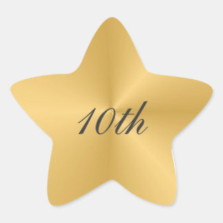 10th Anniversary Sticker