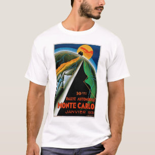 10th Automobile Rally de Monte Carlo T-Shirt