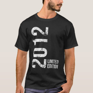 10th Birthday 10 Years Boy Girl Retro Vintage 2012 T-Shirt