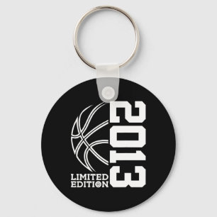 10th Birthday Basketball Limited Edition 2013 2 Key Ring