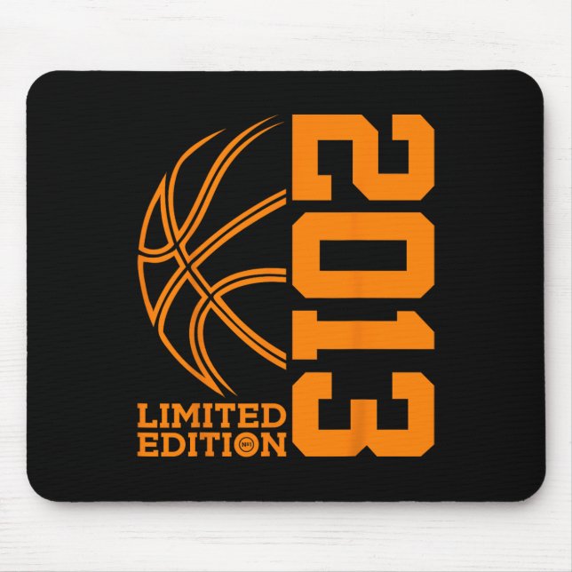 10th BIRTHDAY BASKETBALL LIMITED EDITION 2013  Mouse Mat (Front)