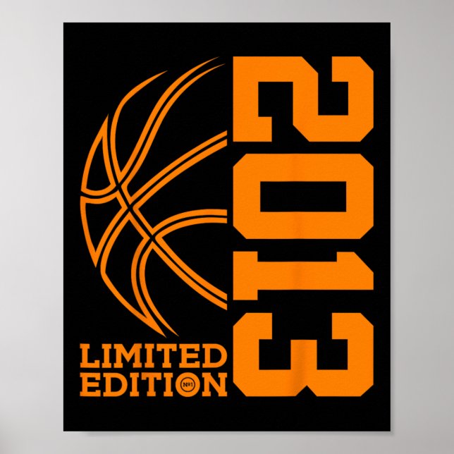 10th BIRTHDAY BASKETBALL LIMITED EDITION 2013  Poster (Front)