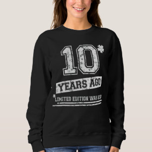 10th Birthday Boys & Girls Party Children Sweatshirt