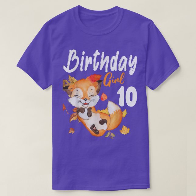 10th Birthday Foes Fo Lover 10 Years Old 13  T-Shirt (Design Front)