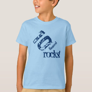 10th Birthday Gift for 10 Year Old Number on Slant T-Shirt
