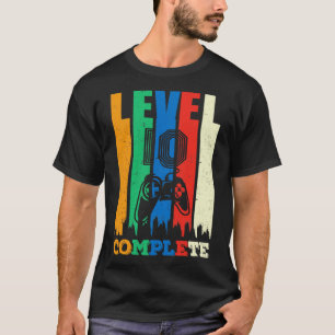 10th Birthday Level 10 Complete Gift T-Shirt