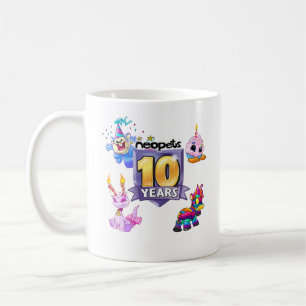 10th Birthday Logo Coffee Mug