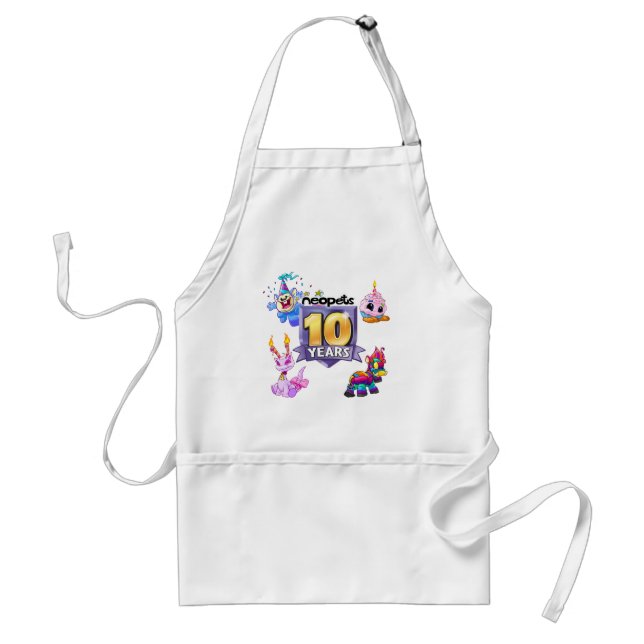 10th Birthday Logo Standard Apron (Front)