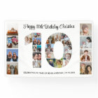 10th Birthday Party Number 10 Photo Collage