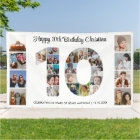 10th Birthday Party Number 10 Photo Collage