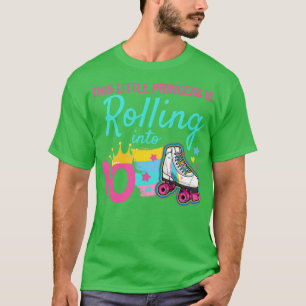 10th Birthday Roller Skate 1 T-Shirt