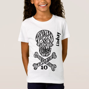 10th Birthday Skull and Crossbones 10 Years V02K T-Shirt