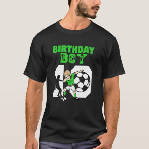 10th Birthday Soccer  10 Year Old Soccer Player Co T-Shirt
