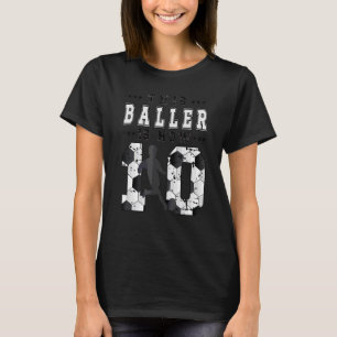 10th Birthday Soccer Boy Ten Year Old Soccer Playe T-Shirt