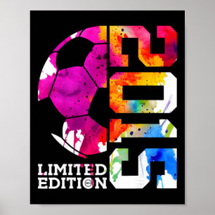 10th Birthday Soccer Limited Edition 2015 Poster